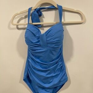 Tommy Bahama women’s One Piece Swimsuit in Blue